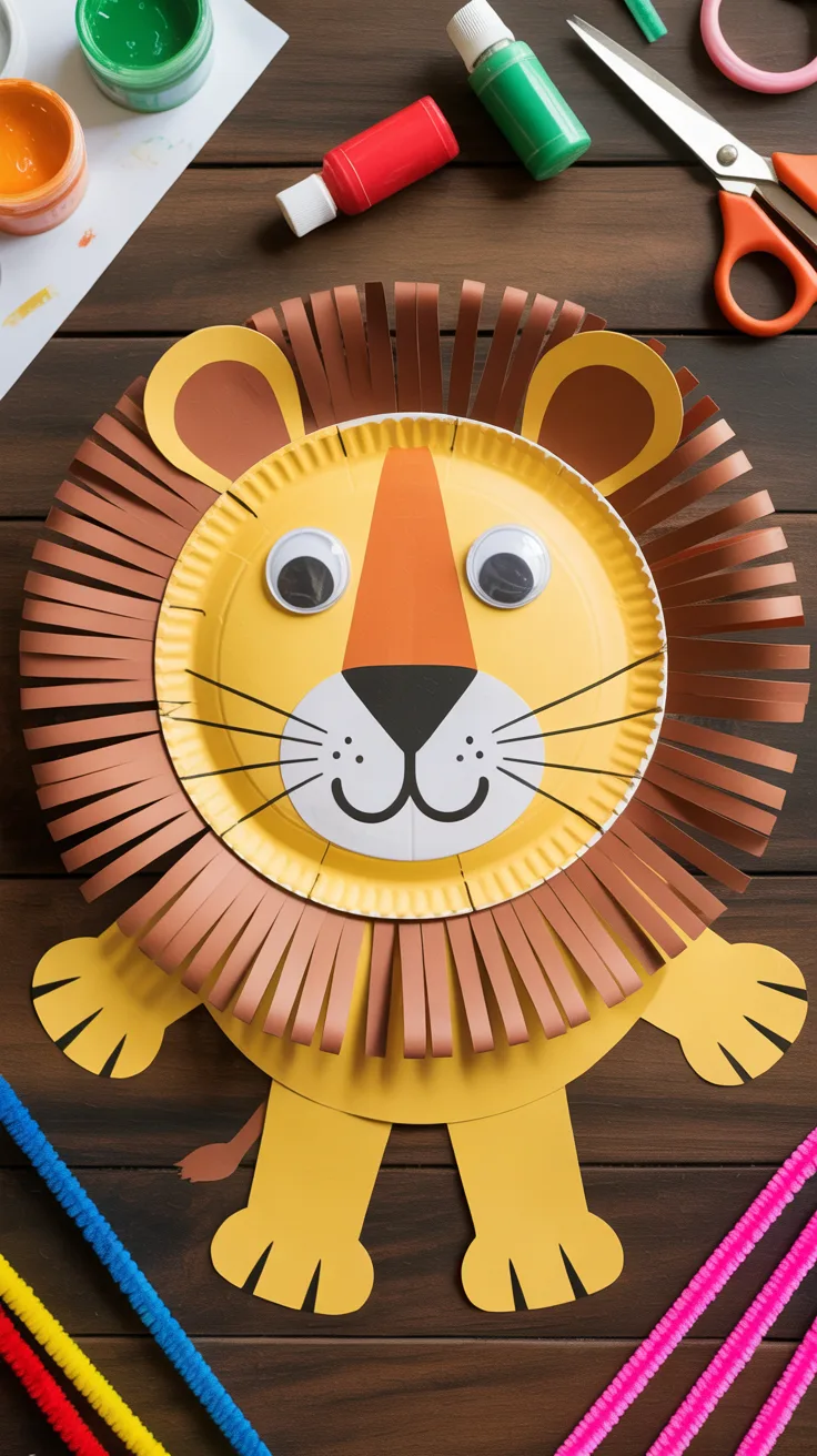 Paper Plate Animals illustrative image