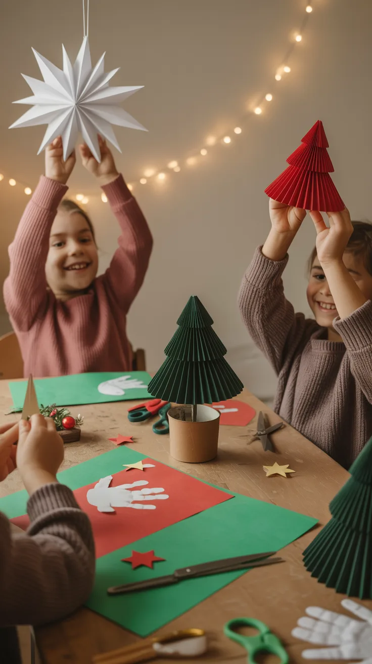 Simple Paper Crafts for Classroom Christmas DIY Crafts illustrative image