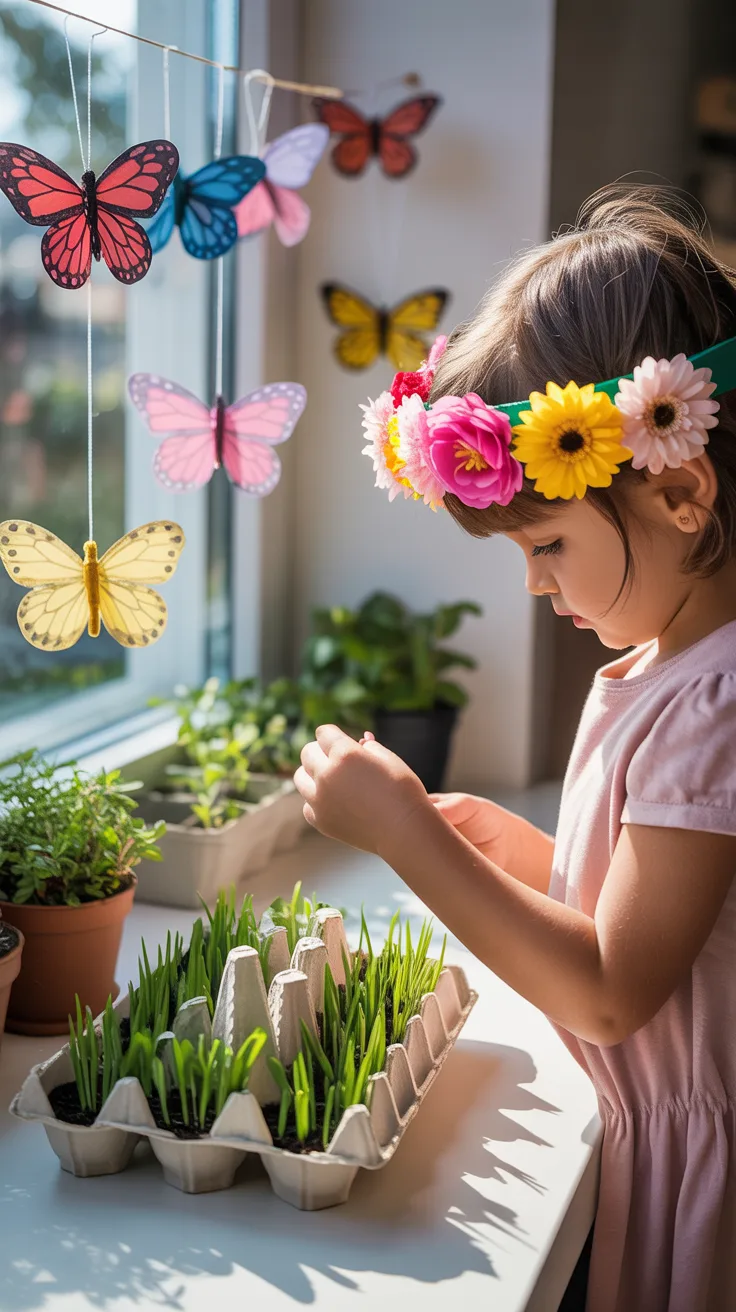 Spring Craft Activities illustrative image